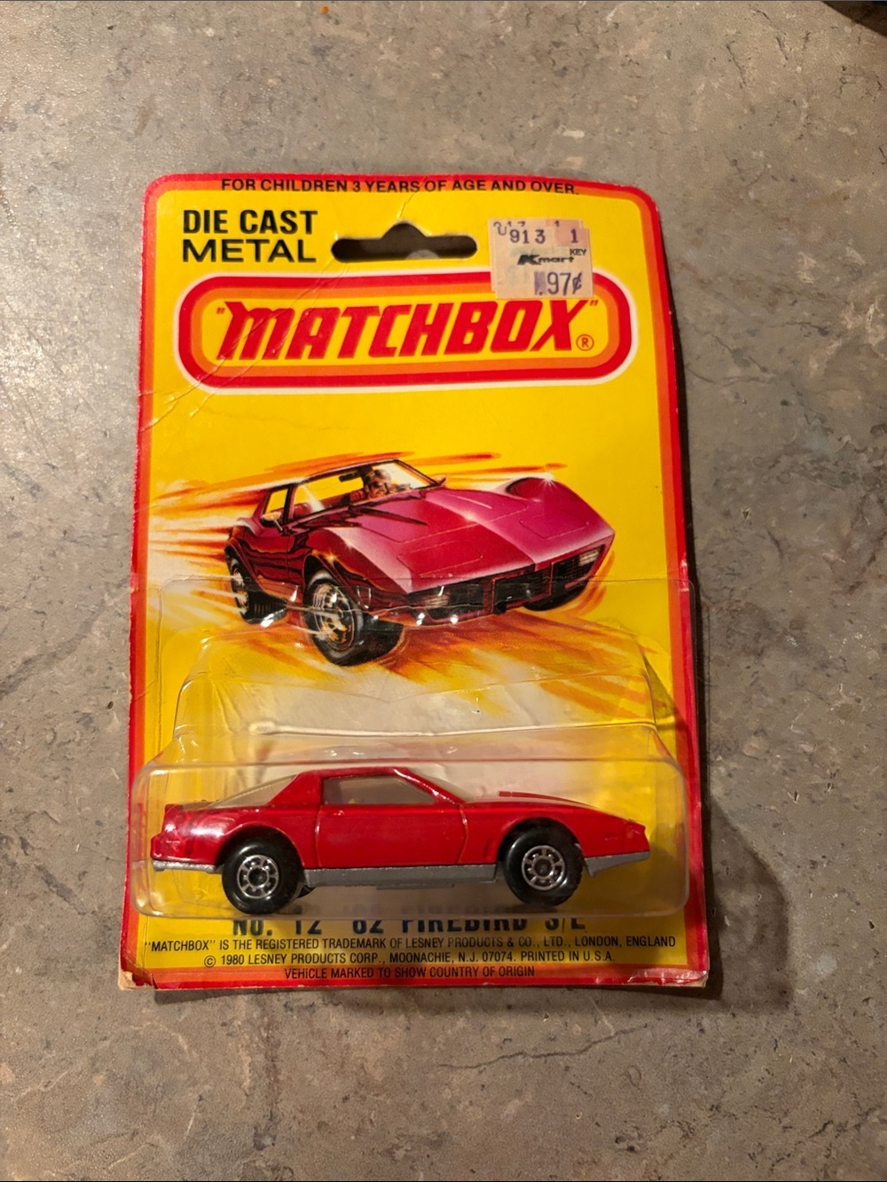Matchbox Lesney No.12 ‘82 Firebird S/E MOC 1980